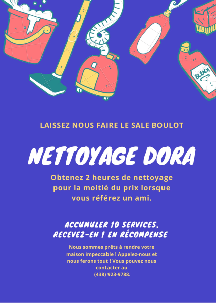 img annonce Services Nettoyage Dora