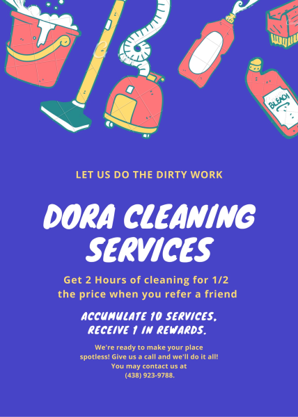 image annonce Services Nettoyage Dora